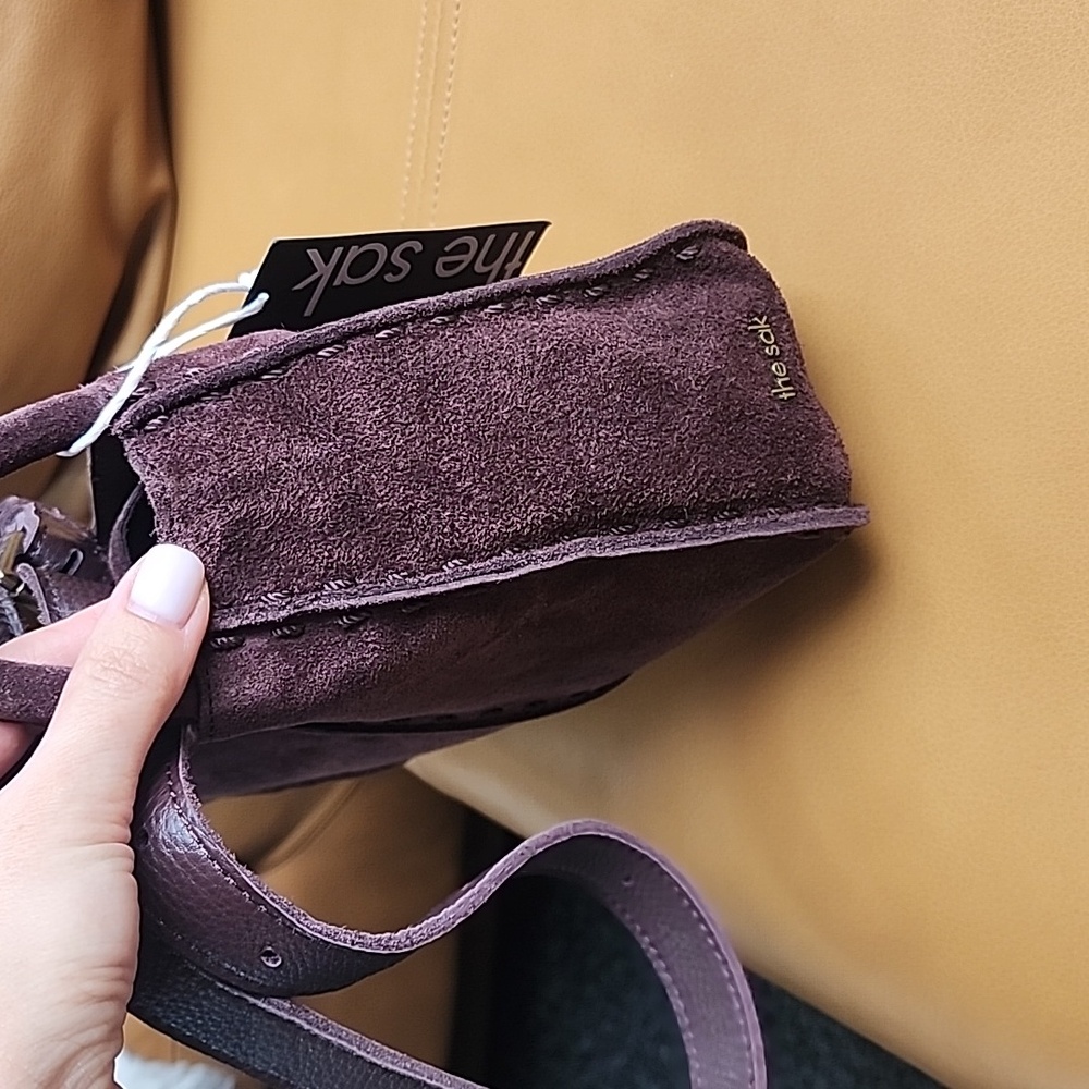 Elegant Suede Women's Bag - Picture 7 of 11